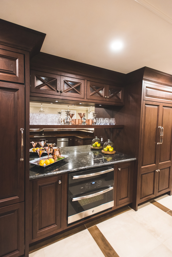 basement-kitchen-wet-bar-oven-cabinets
