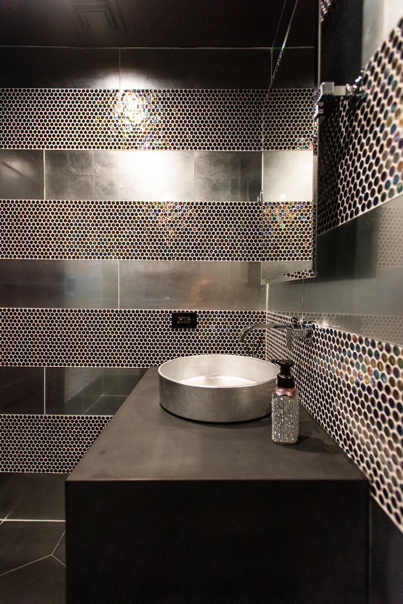 stainless-steel-bathroom-sink-black-counter-merrick-ny