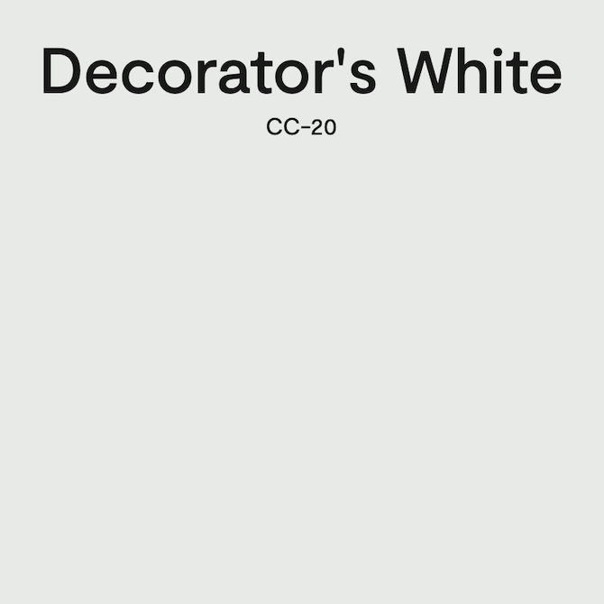 Decorator's White Cc 20