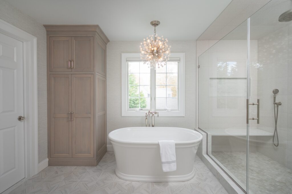 Primary Bathroom Design Wantagh Ny