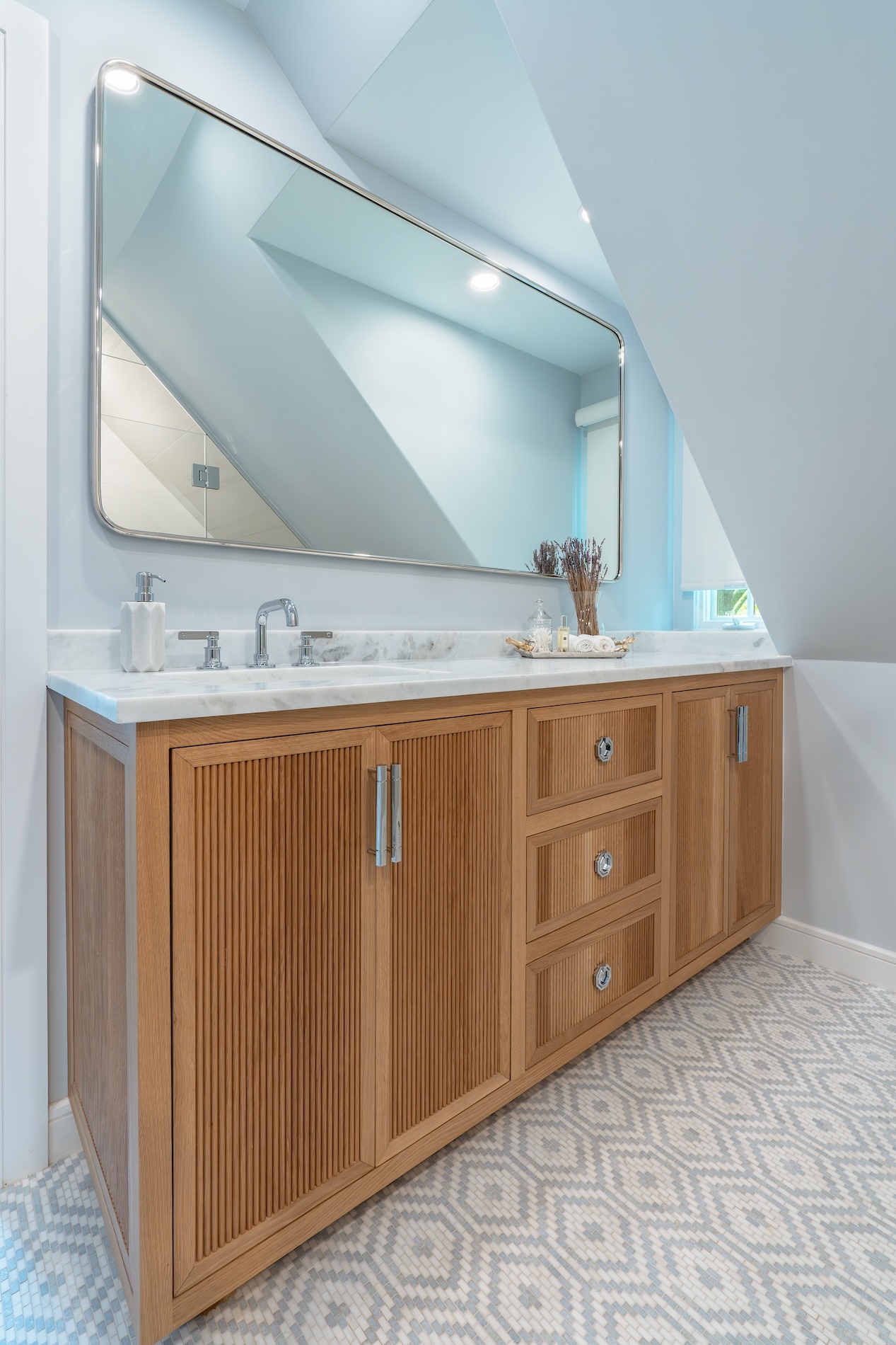 Bathroom Vanity Natural Wood