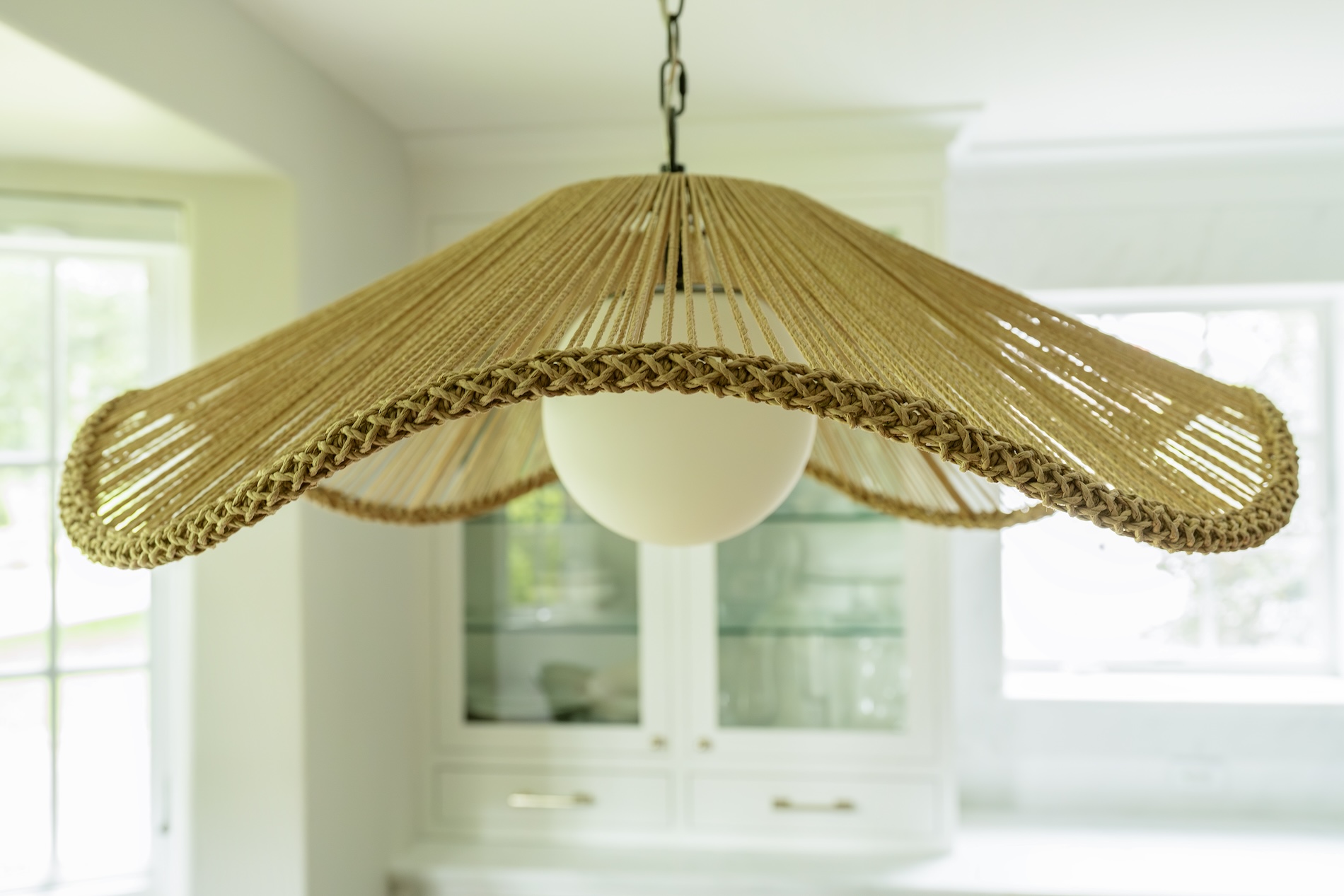 Kitchen Chandelier Melissa Sacco Interiors