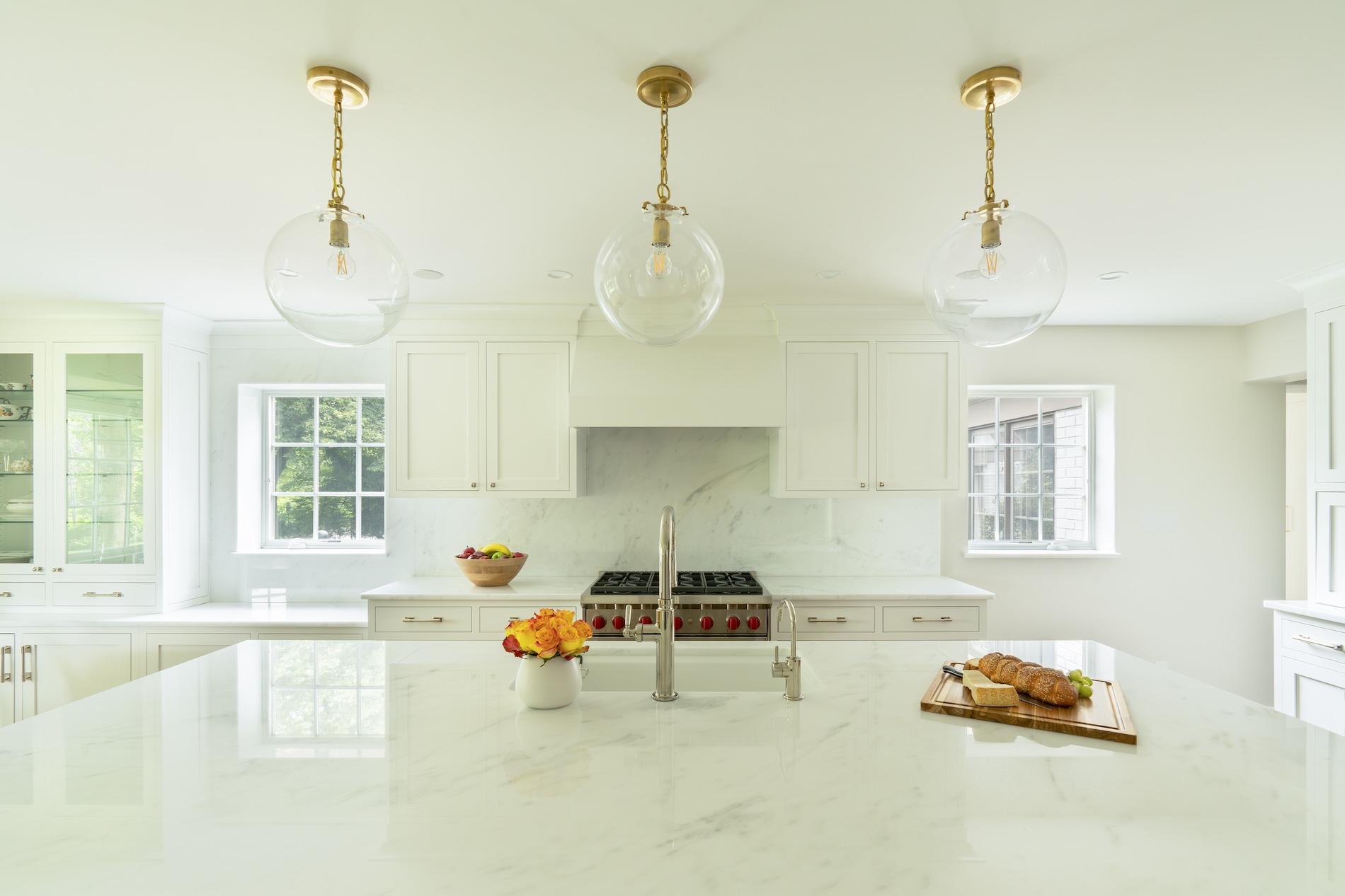 Kitchen Island And Lighting Design
