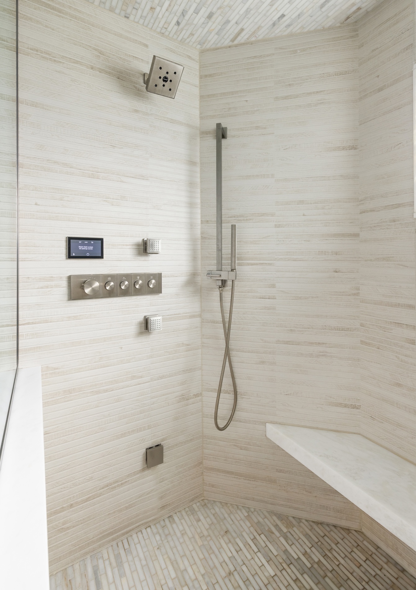 Primary Bathroom Suite Shower Design